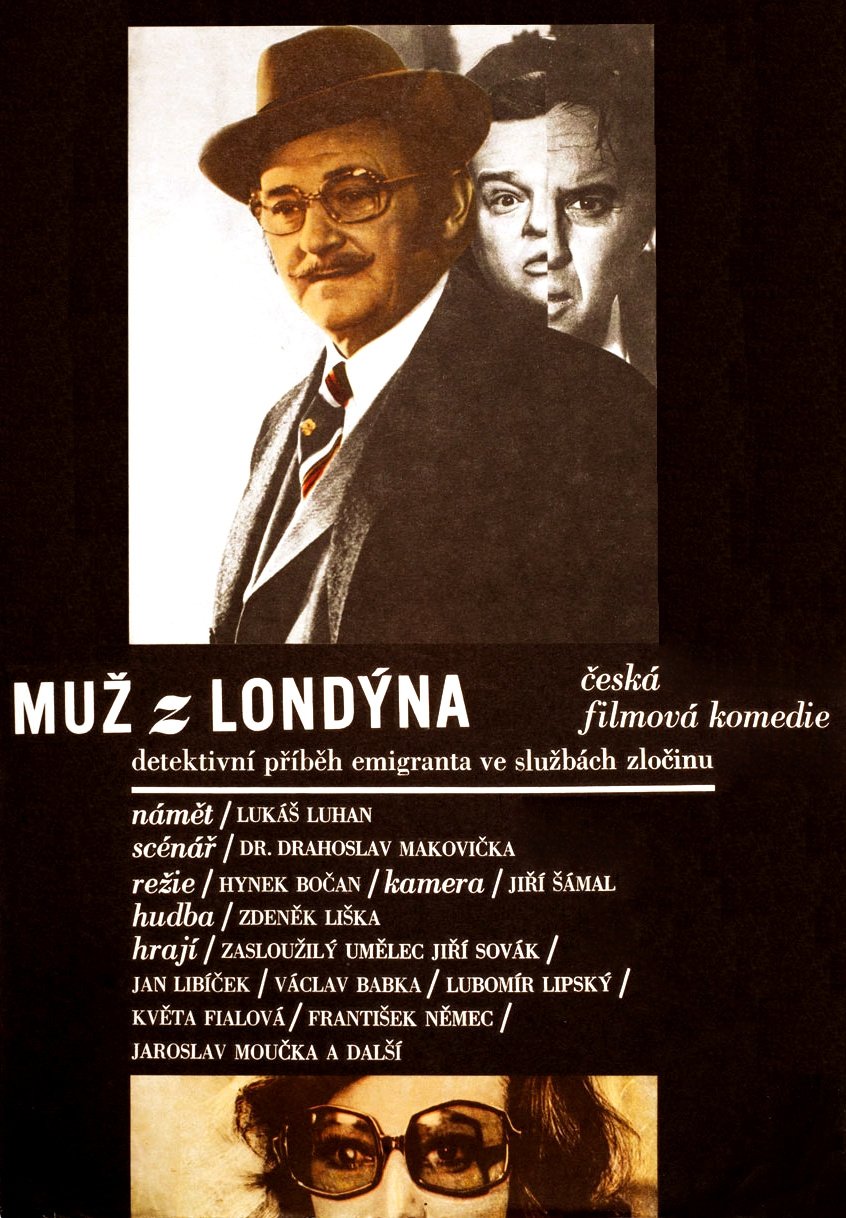 Poster za film  Muž z Londýna  1974