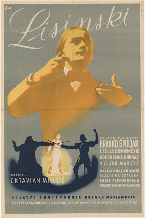 Poster za film  Lisinski  1944