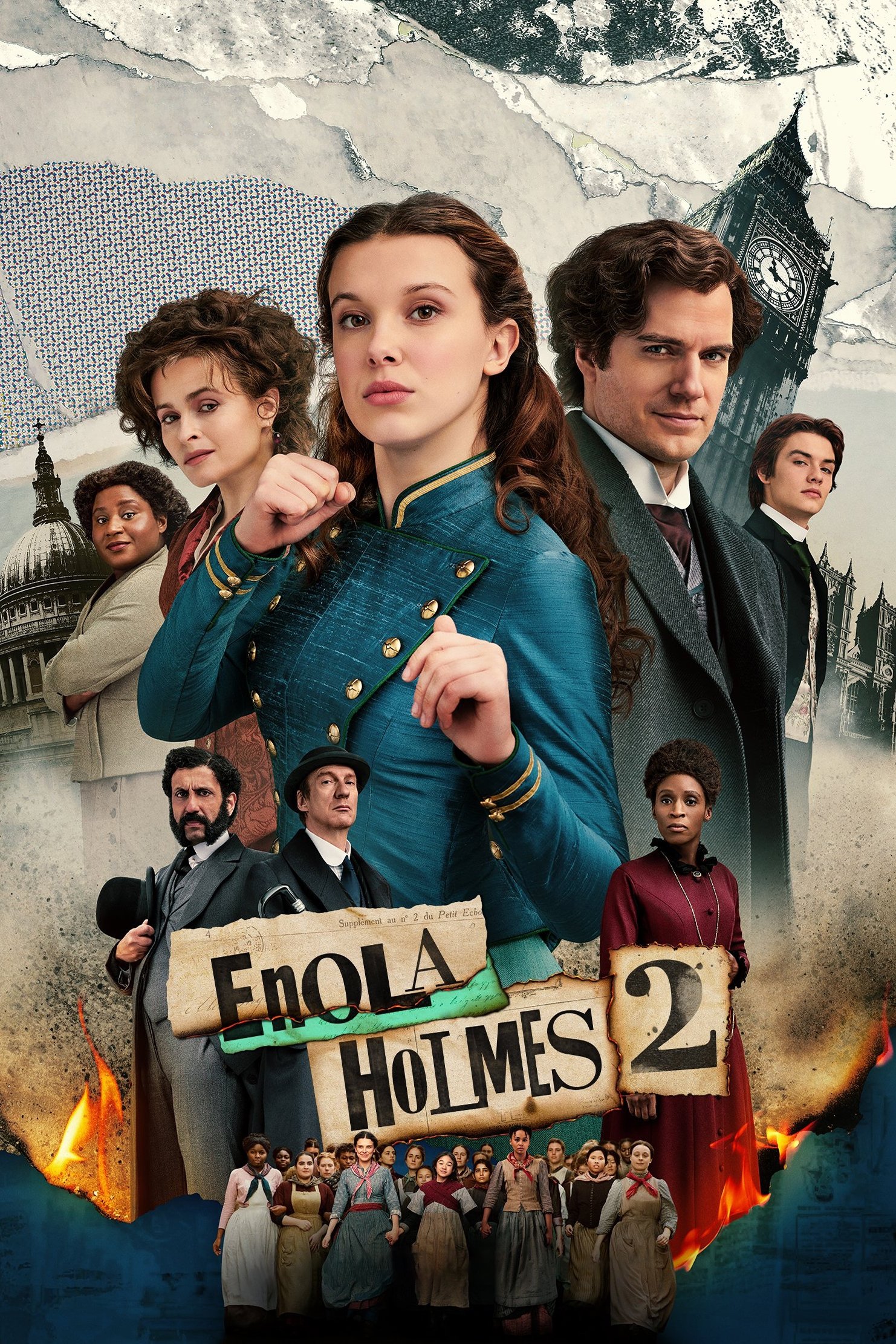 Poster za film  Enola Holms 2  2022